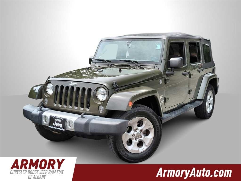 Used 2015 Jeep Wrangler Unlimited Sahara with VIN 1C4BJWEG7FL646240 for sale in Albany, NY