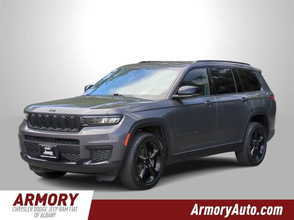 Used 2021 Jeep Grand Cherokee L Altitude with VIN 1C4RJKAG6M8187425 for sale in Albany, NY